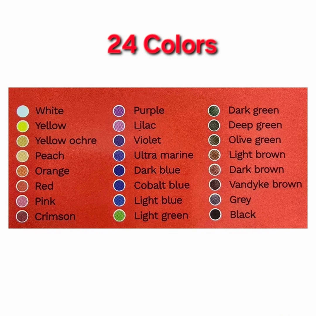 Nataraj Lápices de Colores | 24 pcs.