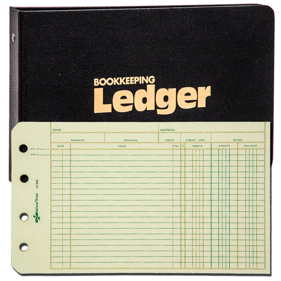 Ledger Binder & Sheets 5 x 8-1/2 – imagen 1 - JA Riollano