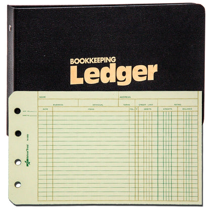 Ledger Binder & Sheets 5 x 8-1/2 – imagen 1 - JA Riollano