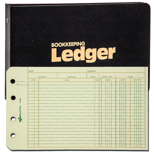 Ledger Binder & Sheets 5 x 8-1/2 – imagen 1 - JA Riollano