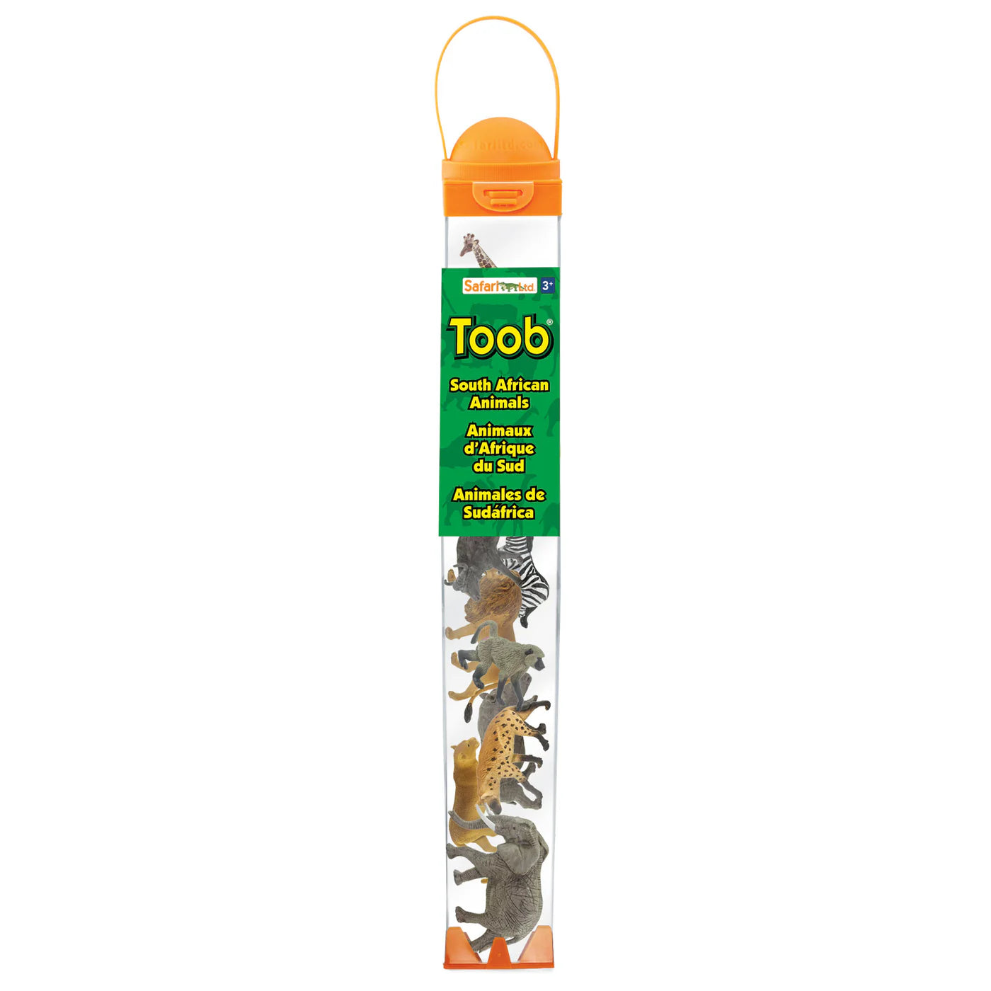 SAFARI SOUTH AFRICAN ANIMALS TOOBS 9PCS