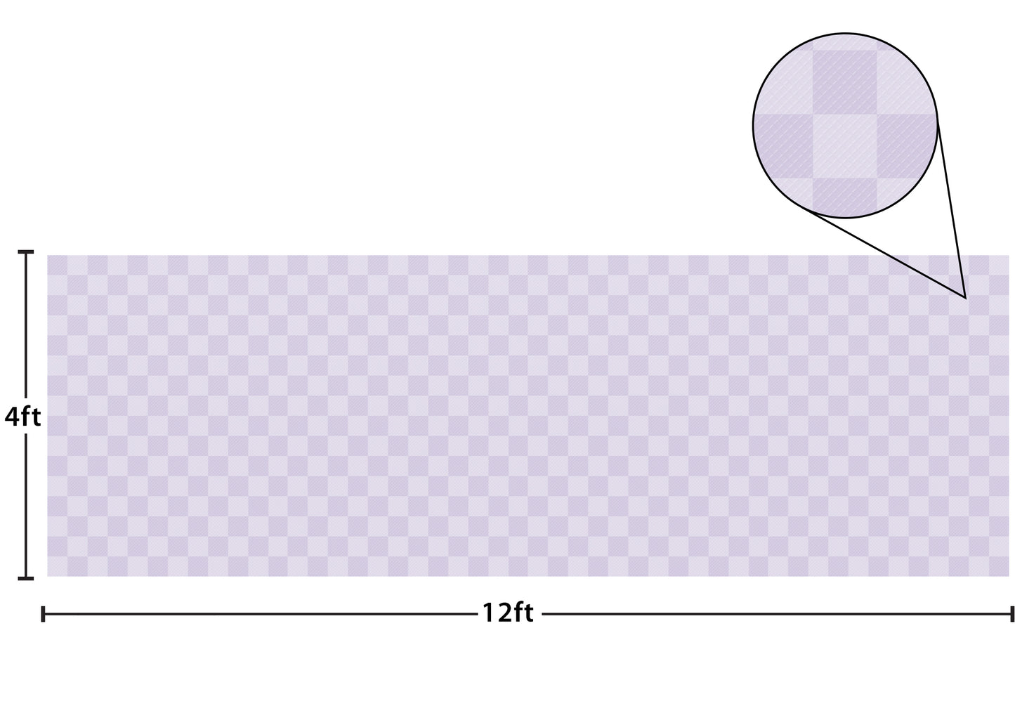 Purple Checkers Better Than Paper Bulletin Board Roll