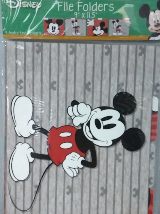 MICKEY MOUSE® THROWBACK FILE FOLDERS