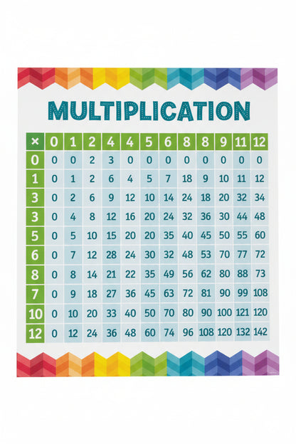 Multiplication Chart