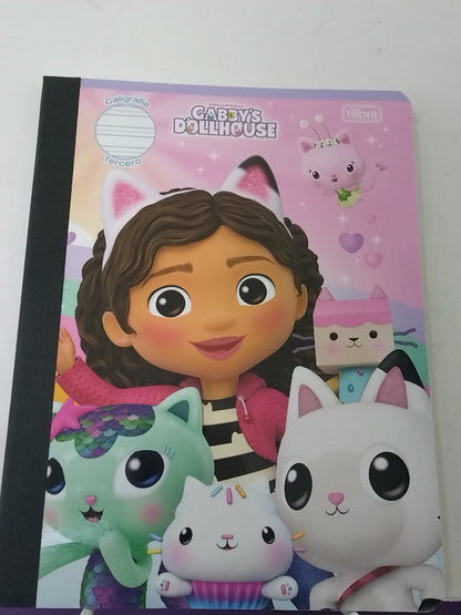 LIBRETA CALIGRAFIA GABBYS DOLL HOUSE 3º