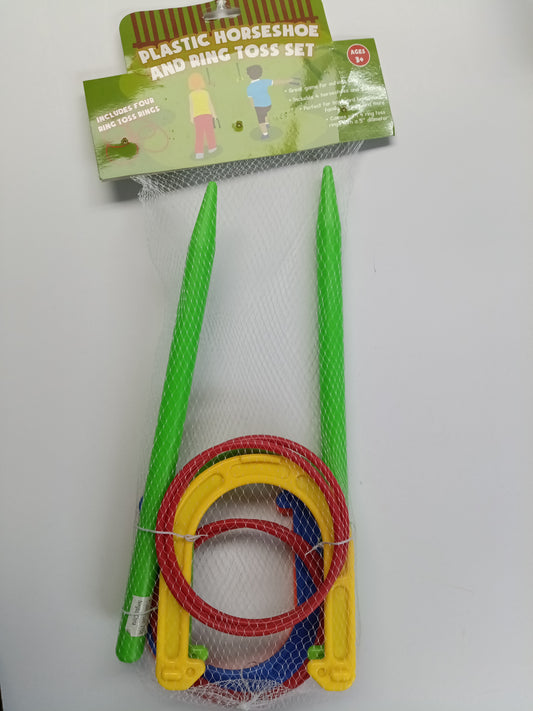 Plastic Horseshoe and Ring Tos