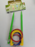 Plastic Horseshoe and Ring Tos