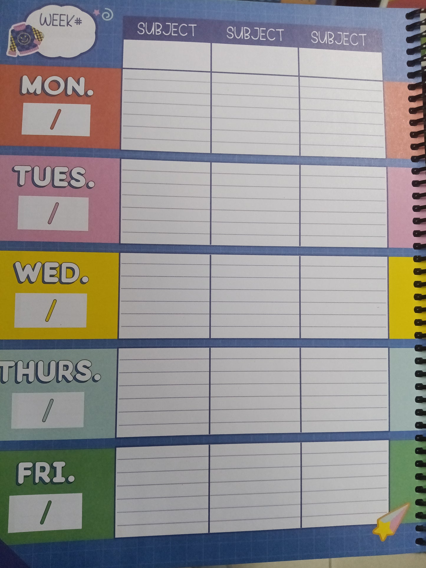 WE STICK TOGETHER TEACHER PLANNER SPIRAL