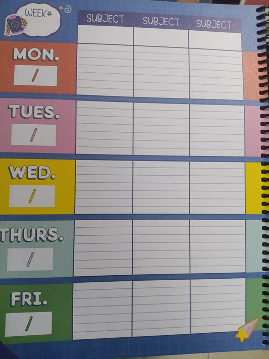 WE STICK TOGETHER TEACHER PLANNER SPIRAL