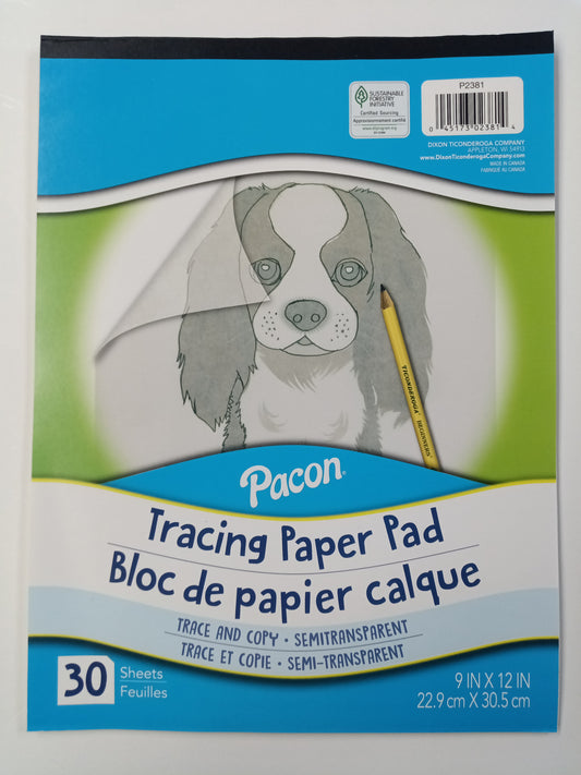 TRACING PAD 9" X 12" 30 SHEET