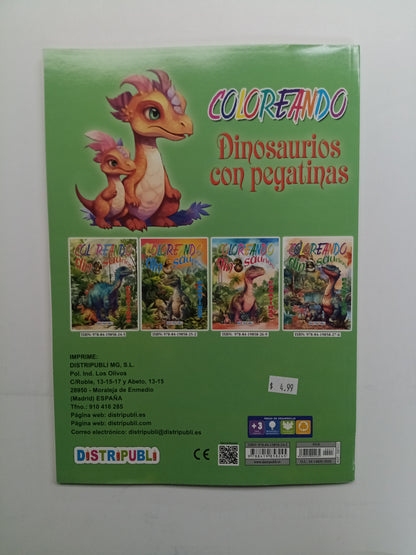 COLOREANDO DINOSAURIOS