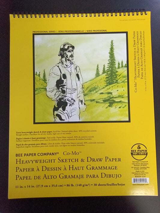 CO-MO HEAVYWEIGHT SKETCH PAPER 11 X 14