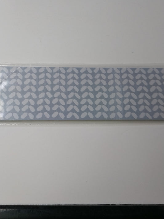 CLASSROOM COTTAGE BLUE PETALS STRAIGHT BORDER TRIM