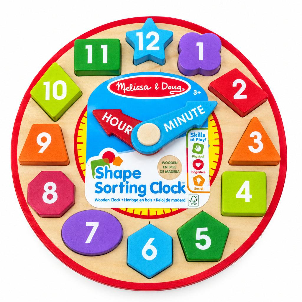 Shape Sorting Clock