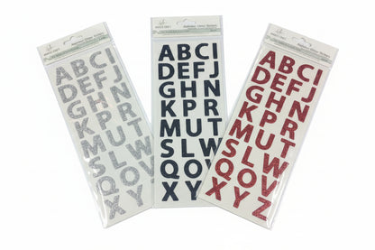 Alphabet Glitter Stickers | 26 ct – imagen 1 - JA Riollano