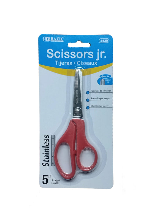 SCHOOL SCISSORS 5" BLUNT TIP