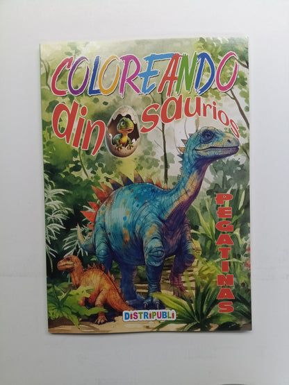 COLOREANDO DINOSAURIOS