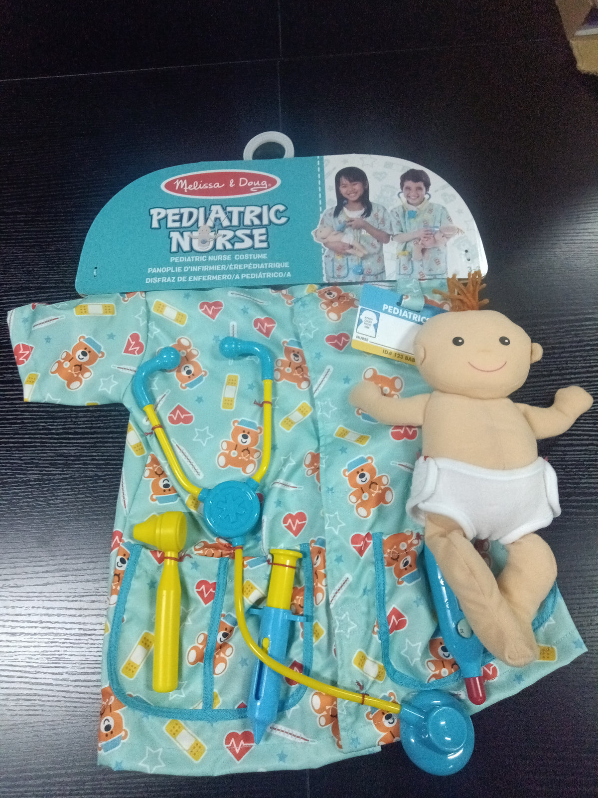 Pediatric Nurse Role Play Costume Set