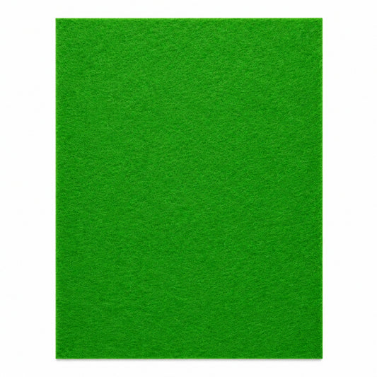 Apple Green Felt Sheet 9x12