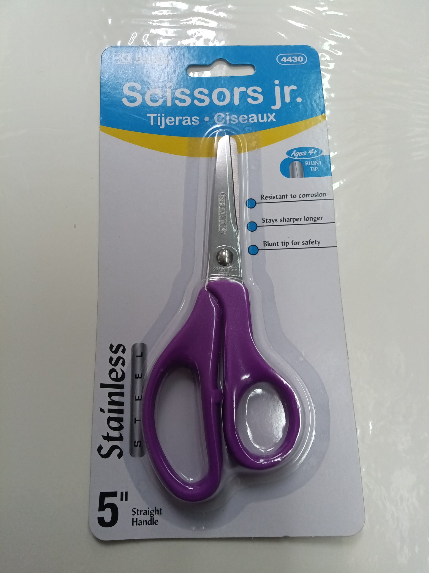 SCHOOL SCISSORS 5" BLUNT TIP