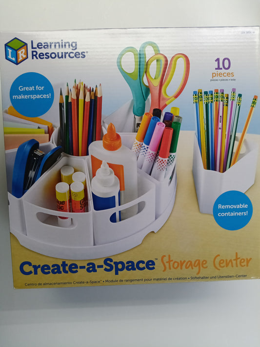 CREATE-A-SPACE™ STORAGE CENTER WHITE