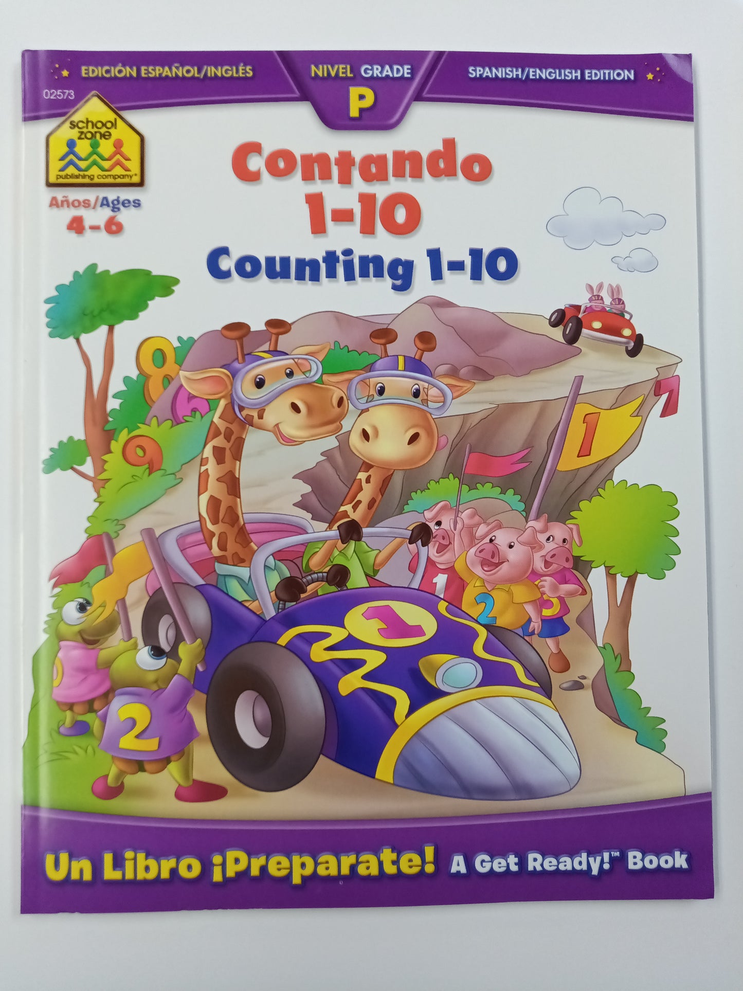 LIBRO BILINGUE CONTANDO 1-10 4-6 AGES