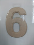 WOOD NUMBER 6 (6IN)