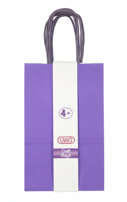 Crafts Bag |Small | 13  x 8 x 21cm | Dark Purple