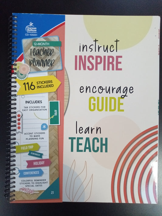 TRUE TO YOU TEACHER PLANNER SPIRAL