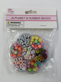 LETTER BEADS IN DAISY BOX