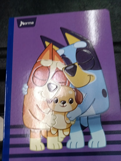 LIBRETA COSIDA BLUEY