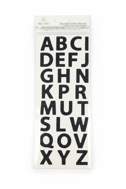 Alphabet Glitter Stickers | 26 ct – imagen 2 - JA Riollano