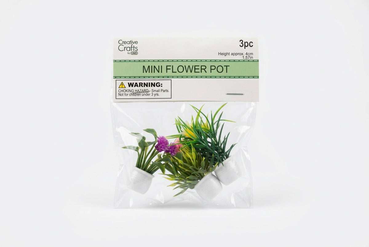 Plant Mini Flower Pot 3pcs Set