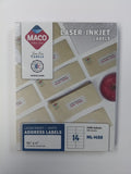 Mac Laser/Ink Jet Labels