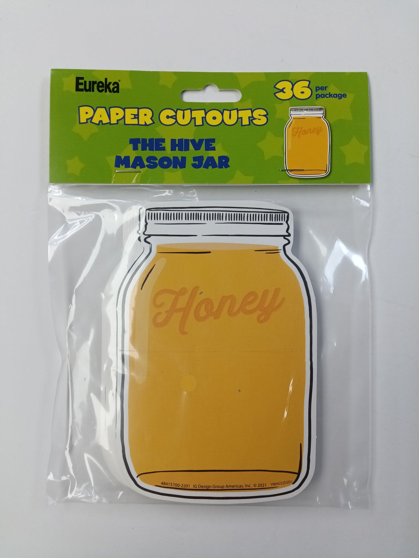 THE HIVE MASON JAR PAPER CUT-OUTS