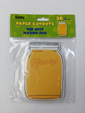 THE HIVE MASON JAR PAPER CUT-OUTS