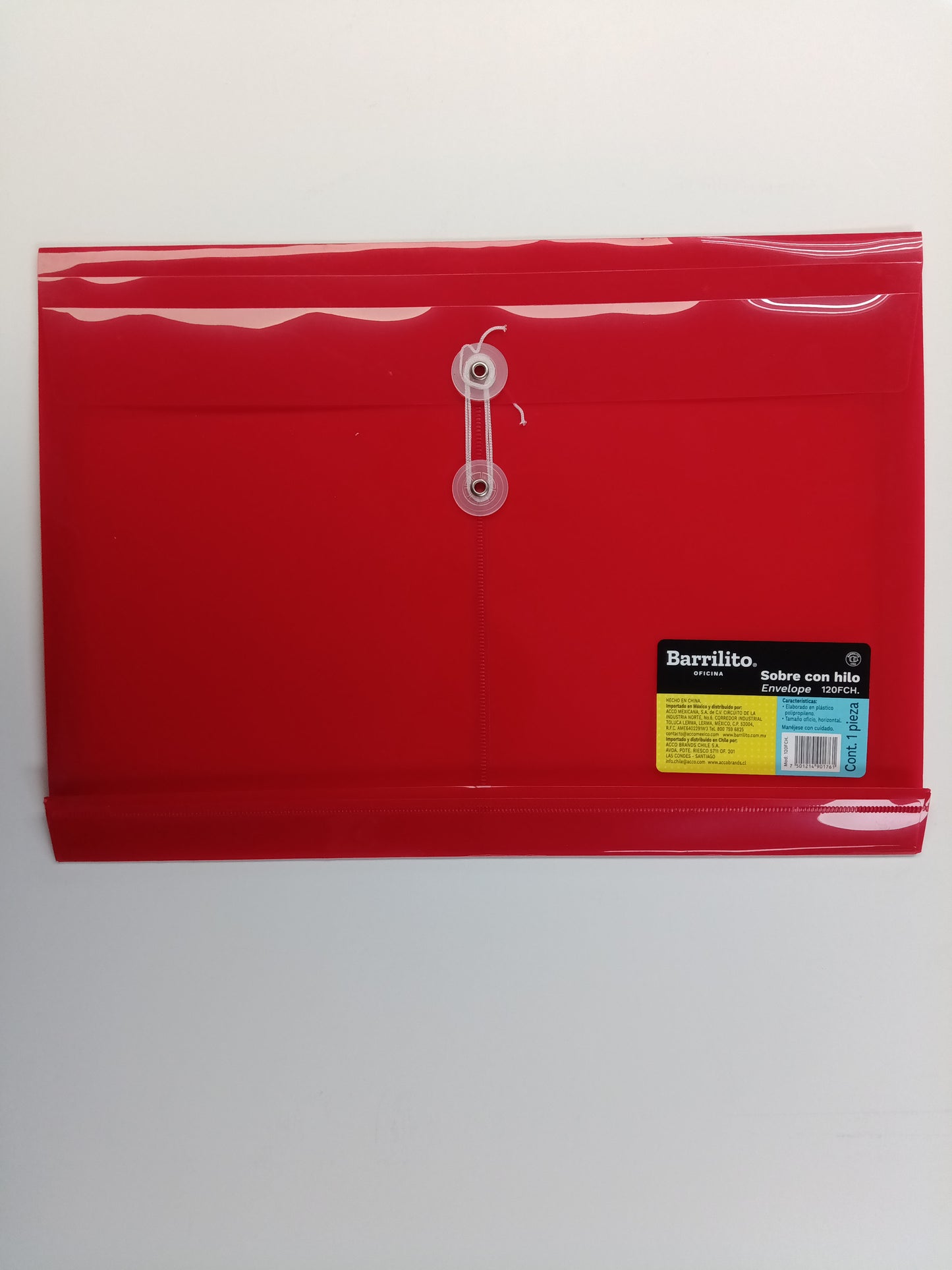 SOBRE PLASTICO C/HILO HORIZONTAL LTR