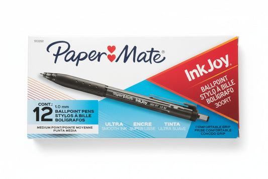 Inkjoy 300  RT | Medium | 1.0mm| Black | Cj.12