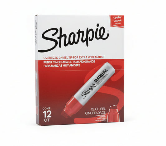Sharpie Magnum 44 Permanent Marker | Red | Cj.12