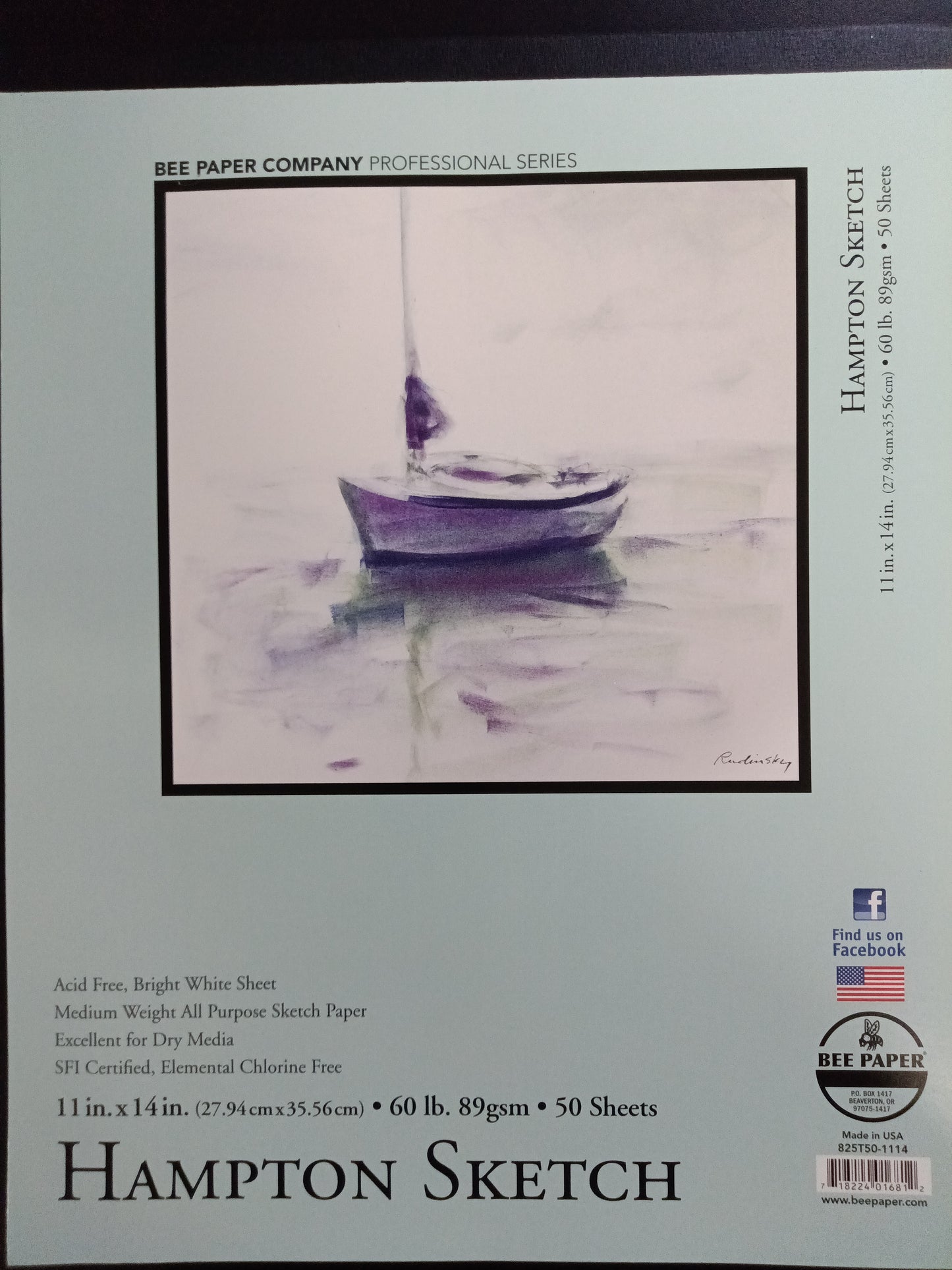 HAMPTON SKETCH PAPER 11 X 14