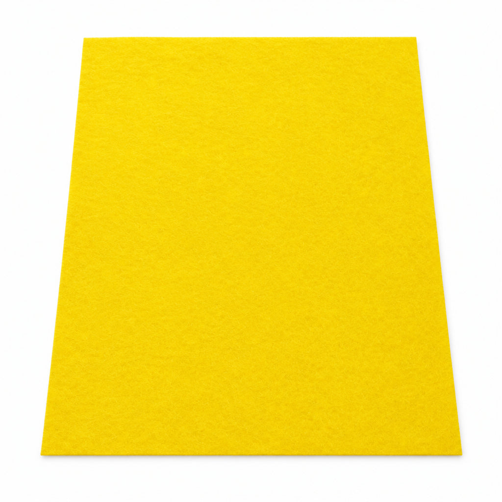 Yellow Felt Sheet 9x12