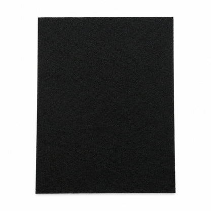 Black Felt Sheet 9x12