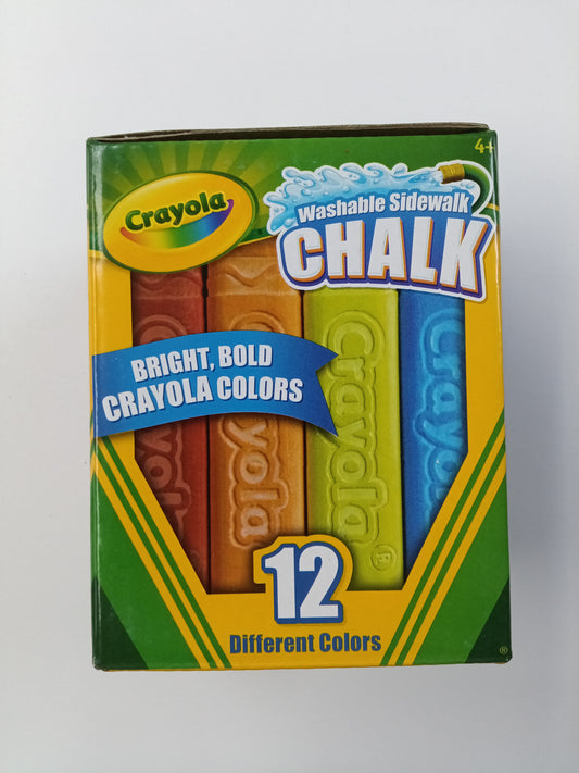 SIDEWALK CHALK 12CT