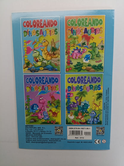 COLOREANDO DINOSAURIOS