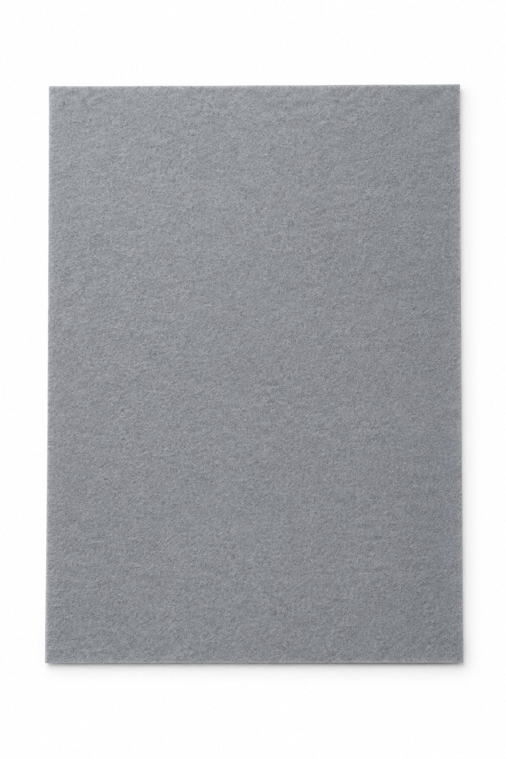 Silver Gray Fielt Sheet 9x12