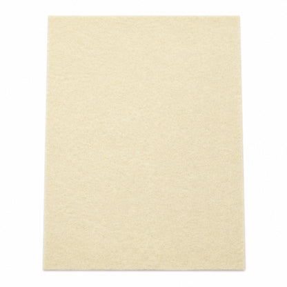 Cream Felt Sheet 9x12