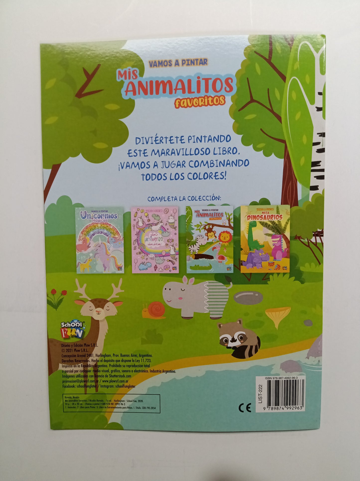 LIBRO MIS ANIMALES FAVORITOS