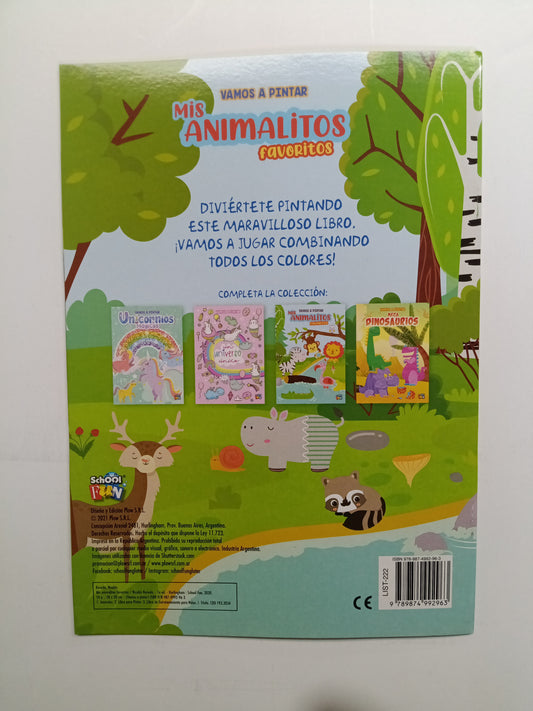 LIBRO MIS ANIMALES FAVORITOS