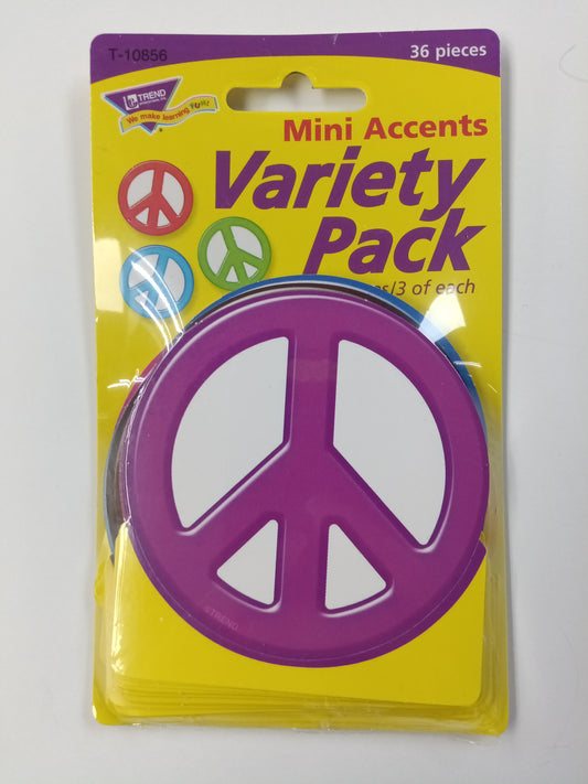 Tre Mini Accents Peace