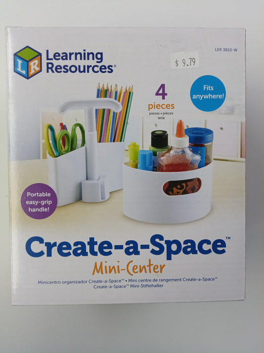 CREATE-A-SPACE™ MINI-CENTER -WHITE